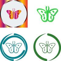 Schmetterling-Icon-Design vektor