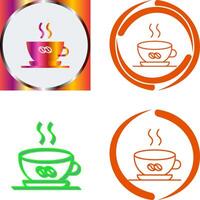 Kaffeetasse-Icon-Design vektor