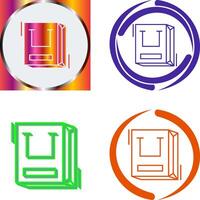 Einkaufstasche-Icon-Design vektor