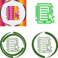 E-Book-Icon-Design vektor