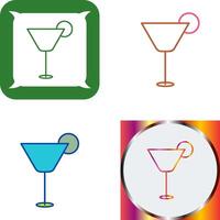 Cocktail trinken Symbol Design vektor