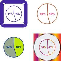 Kandidat Statistiken Symbol Design vektor