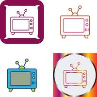 TV-Icon-Design vektor