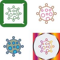 Virus-Icon-Design vektor