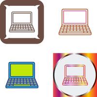 Laptop-Icon-Design vektor