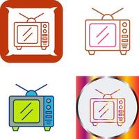 TV-Icon-Design vektor