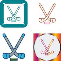 Eishockey-Icon-Design vektor