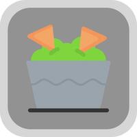 Guacamole-Vektor-Icon-Design vektor