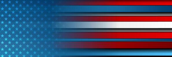 korporativ Konzept USA Flagge abstrakt Hintergrund vektor