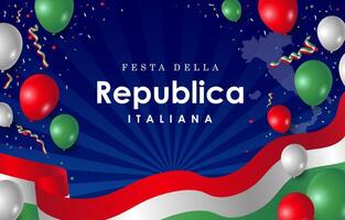 festa della republik bakgrund vektor