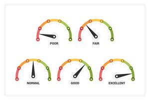 Spur Diagramme einstellen vektor