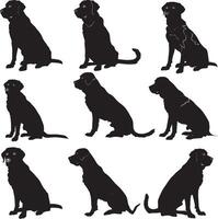 Labrador-Retriever-Silhouette vektor