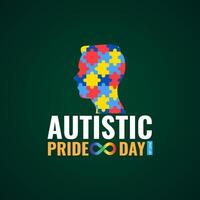 autistisch Regenbogen acht Unendlichkeit Symbol Symbol . Welt Autismus Bewusstsein Tag, Verstehen Liebe Konzept, Welt Autismus Spektrum Störung Bewusstsein Tag, Neurodiversität bewusst vektor