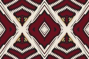 peruanisch Muster nahtlos einheimisch amerikanisch, Motiv Stickerei, Ikat Stickerei Design zum drucken Jacquard slawisch Muster Folklore Muster kente Arabeske vektor