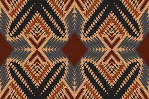 Punjabi Muster nahtlos Mogul die Architektur Motiv Stickerei, Ikat Stickerei Design zum drucken Spitze Muster nahtlos Muster Jahrgang Shibori Jacquard nahtlos vektor