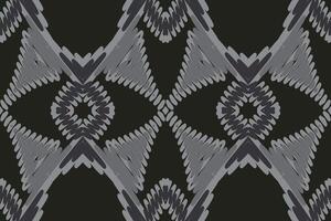 Punjabi Muster nahtlos skandinavisch Muster Motiv Stickerei, Ikat Stickerei Design zum drucken Spitze Muster nahtlos Muster Jahrgang Shibori Jacquard nahtlos vektor