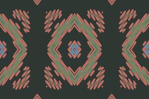 Churidar Muster nahtlos australisch Ureinwohner Muster Motiv Stickerei, Ikat Stickerei Design zum drucken skandinavisch Muster Saree ethnisch Geburt Zigeuner Muster vektor