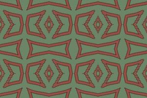 Churidar Muster nahtlos skandinavisch Muster Motiv Stickerei, Ikat Stickerei Design zum drucken ägyptisch Muster tibetanisch Mandala Kopftuch vektor