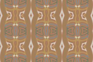 Churidar Muster nahtlos skandinavisch Muster Motiv Stickerei, Ikat Stickerei Design zum drucken Muster Jahrgang Blume Volk navajo Patchwork Muster vektor