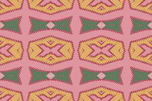 plazo mönster sömlös bandana skriva ut silke motiv broderi, ikat broderi design för skriva ut scandinavian mönster saree etnisk nativity gypsy mönster vektor