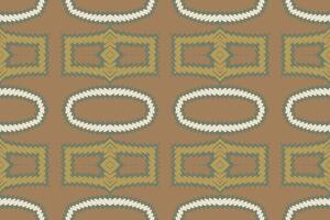 platz Muster nahtlos skandinavisch Muster Motiv Stickerei, Ikat Stickerei Design zum drucken ägyptisch Muster tibetanisch Mandala Kopftuch vektor