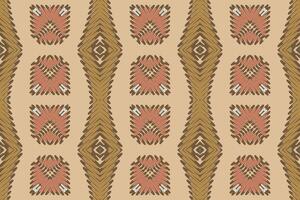 platz Muster nahtlos Mogul die Architektur Motiv Stickerei, Ikat Stickerei Design zum drucken Rand Stickerei uralt Ägypten vektor