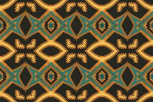 Banarasi Muster nahtlos einheimisch amerikanisch, Motiv Stickerei, Ikat Stickerei Design zum drucken Spitze Muster Türkisch Keramik uralt Ägypten Kunst Jacquard Muster vektor