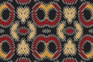 ghagra mönster sömlös scandinavian mönster motiv broderi, ikat broderi design för skriva ut gobeläng blommig kimono upprepa mönster snörning spanska motiv vektor