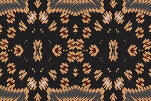 Motiv Folklore Muster nahtlos Bandana drucken Seide Motiv Stickerei, Ikat Stickerei Design zum drucken Rand Stickerei uralt Ägypten vektor