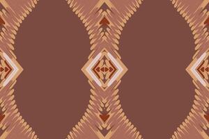 Motiv Folklore Muster nahtlos Mogul die Architektur Motiv Stickerei, Ikat Stickerei Design zum drucken Muster Jahrgang Blume Volk navajo Patchwork Muster vektor