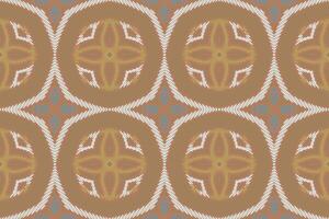 Seide Stoff Patola Sari Muster nahtlos australisch Ureinwohner Muster Motiv Stickerei, Ikat Stickerei Design zum drucken Jacquard slawisch Muster Folklore Muster kente Arabeske vektor