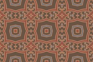 Seide Stoff Patola Sari Muster nahtlos Mogul die Architektur Motiv Stickerei, Ikat Stickerei Design zum drucken Krawatte Färberei Kissenbezug Sambal puri kurti Mogul die Architektur vektor