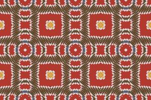 navajo Muster nahtlos Mogul die Architektur Motiv Stickerei, Ikat Stickerei Design zum drucken Muster Jahrgang Blume Volk navajo Patchwork Muster vektor