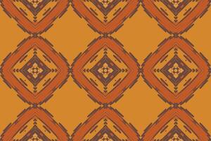 Patchwork Muster nahtlos einheimisch amerikanisch, Motiv Stickerei, Ikat Stickerei Design zum drucken Krawatte Färberei Kissenbezug Sambal puri kurti Mogul die Architektur vektor