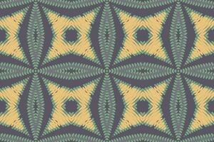 navajo Muster nahtlos skandinavisch Muster Motiv Stickerei, Ikat Stickerei Design zum drucken australisch Vorhang Muster geometrisch Kissen Modell- kurti Mogul Blumen vektor