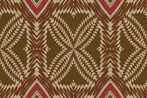 Krawatte Farbstoff Muster nahtlos Mogul die Architektur Motiv Stickerei, Ikat Stickerei Design zum drucken Muster Jahrgang Blume Volk navajo Patchwork Muster vektor