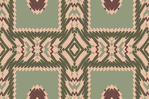 uralt Muster nahtlos einheimisch amerikanisch, Motiv Stickerei, Ikat Stickerei Design zum drucken Spitze Muster nahtlos Muster Jahrgang Shibori Jacquard nahtlos vektor