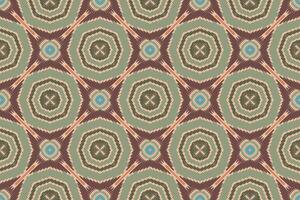 Buchara Muster nahtlos einheimisch amerikanisch, Motiv Stickerei, Ikat Stickerei Design zum drucken Spitze Muster Türkisch Keramik uralt Ägypten Kunst Jacquard Muster vektor