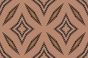Patola Sari nahtlos einheimisch amerikanisch, Motiv Stickerei, Ikat Stickerei Design zum drucken australisch Vorhang Muster geometrisch Kissen Modell- kurti Mogul Blumen vektor