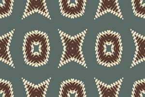 Salwar Muster nahtlos einheimisch amerikanisch, Motiv Stickerei, Ikat Stickerei Design zum drucken australisch Vorhang Muster geometrisch Kissen Modell- kurti Mogul Blumen vektor