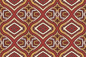 Salwar Muster nahtlos skandinavisch Muster Motiv Stickerei, Ikat Stickerei Design zum drucken Tapisserie Blumen- Kimono wiederholen Muster Schnürung Spanisch Motiv vektor