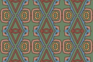 salwar mönster sömlös scandinavian mönster motiv broderi, ikat broderi design för skriva ut vyshyvanka bordstablett täcke sarong sarong strand kurtis indisk motiv vektor