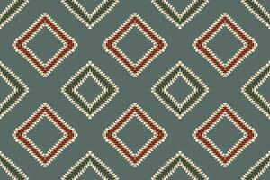 Kurta Muster nahtlos einheimisch amerikanisch, Motiv Stickerei, Ikat Stickerei Design zum drucken Rand Stickerei uralt Ägypten vektor