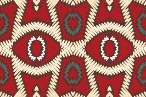 Punjabi Muster nahtlos australisch Ureinwohner Muster Motiv Stickerei, Ikat Stickerei Design zum drucken Tapisserie Blumen- Kimono wiederholen Muster Schnürung Spanisch Motiv vektor