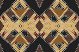 Churidar Muster nahtlos Mogul die Architektur Motiv Stickerei, Ikat Stickerei Design zum drucken Muster Jahrgang Blume Volk navajo Patchwork Muster vektor