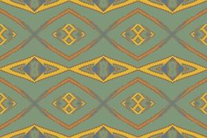 platz Muster nahtlos Bandana drucken Seide Motiv Stickerei, Ikat Stickerei Design zum drucken australisch Vorhang Muster geometrisch Kissen Modell- kurti Mogul Blumen vektor