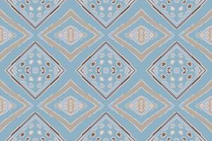 platz Muster nahtlos australisch Ureinwohner Muster Motiv Stickerei, Ikat Stickerei Design zum drucken australisch Vorhang Muster geometrisch Kissen Modell- kurti Mogul Blumen vektor