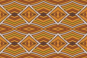 platz Muster nahtlos australisch Ureinwohner Muster Motiv Stickerei, Ikat Stickerei Design zum drucken skandinavisch Muster Saree ethnisch Geburt Zigeuner Muster vektor