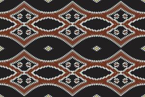 Banarasi Muster nahtlos Mogul die Architektur Motiv Stickerei, Ikat Stickerei Design zum drucken vyshyvanka Tischset Decke Sarong Sarong Strand kurtis indisch Motive vektor