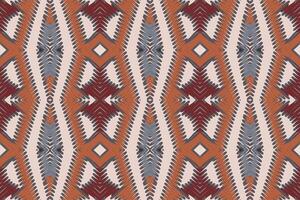 kurti Muster nahtlos skandinavisch Muster Motiv Stickerei, Ikat Stickerei Design zum drucken Spitze Muster Türkisch Keramik uralt Ägypten Kunst Jacquard Muster vektor